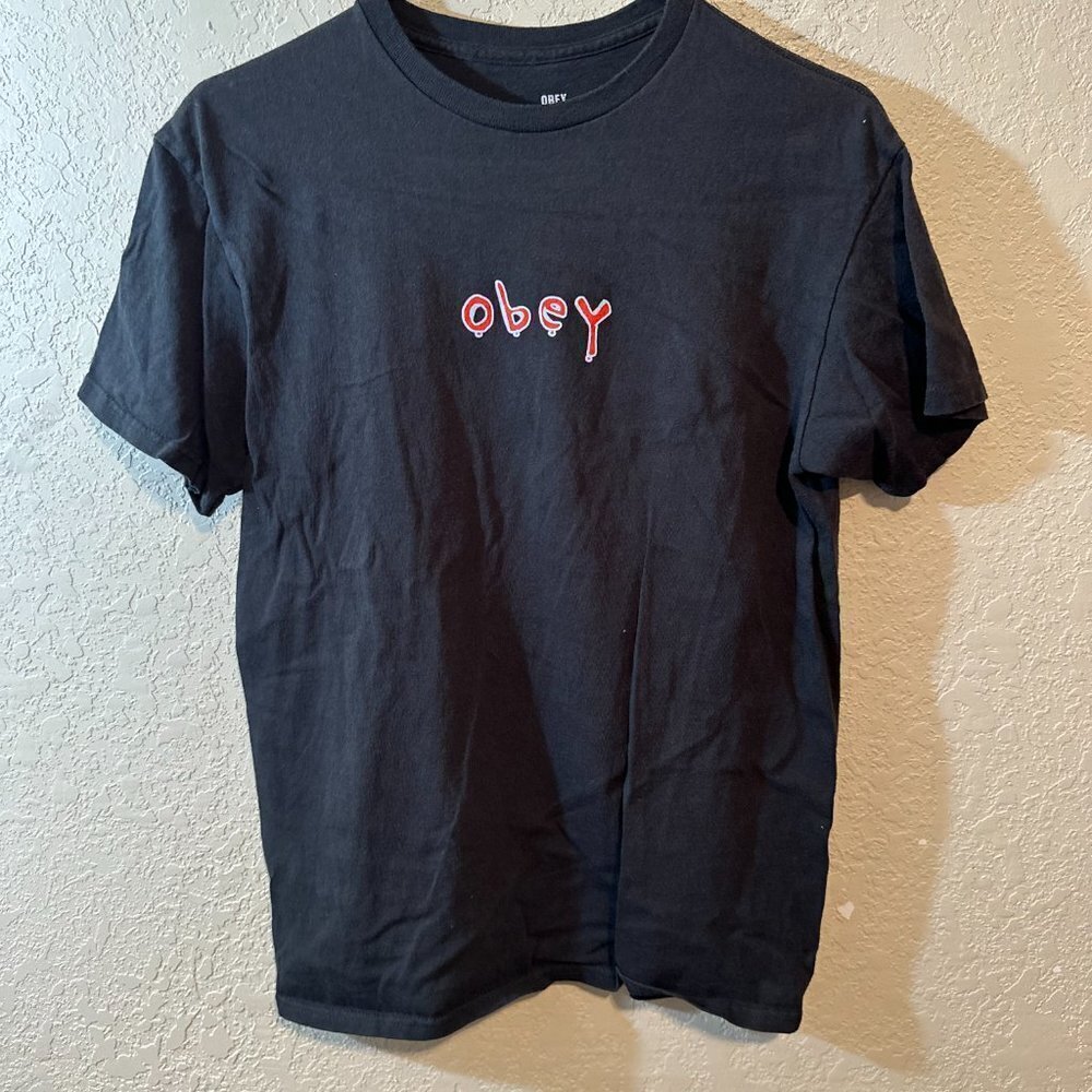 NWOT Obey Men's Graphic Logo Tee Shirt